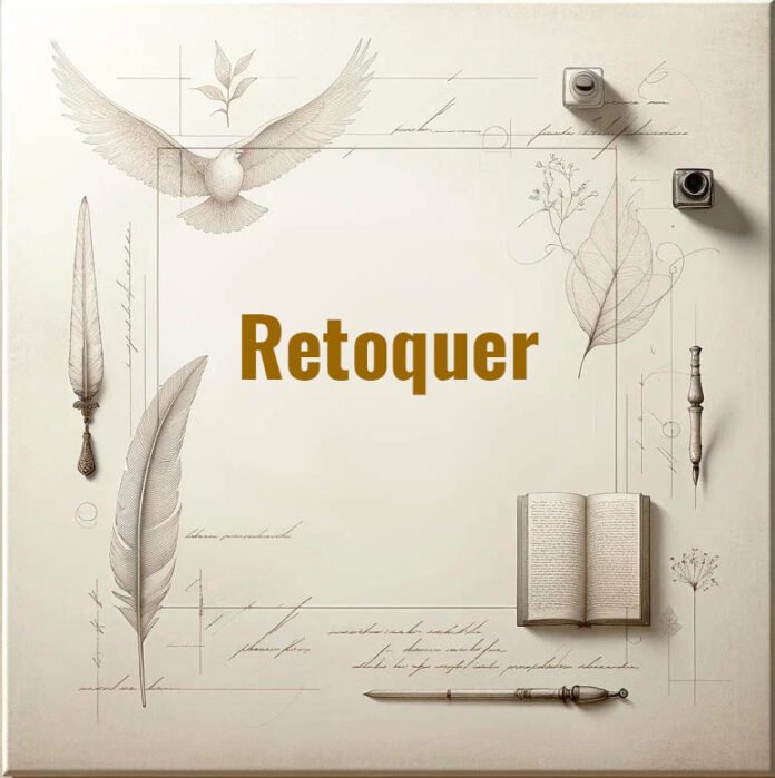 Signification de Retoquer